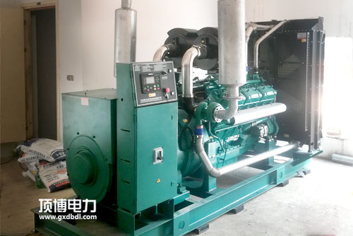 广西顶博发电机组制造降噪工程