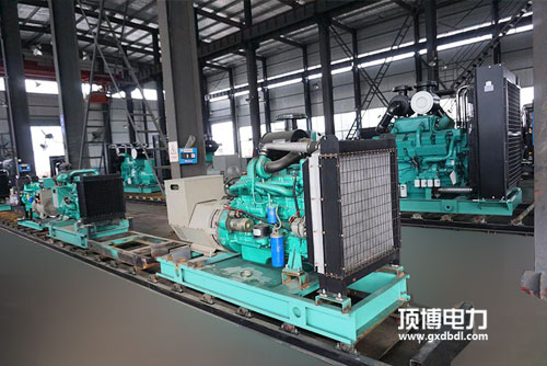 广西顶博发电机组制造功率