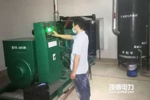 200KW广西顶博发电机组制造